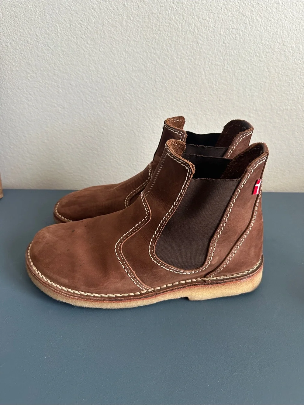 Duckfeet Men's Brown Leather Chelsea Boots